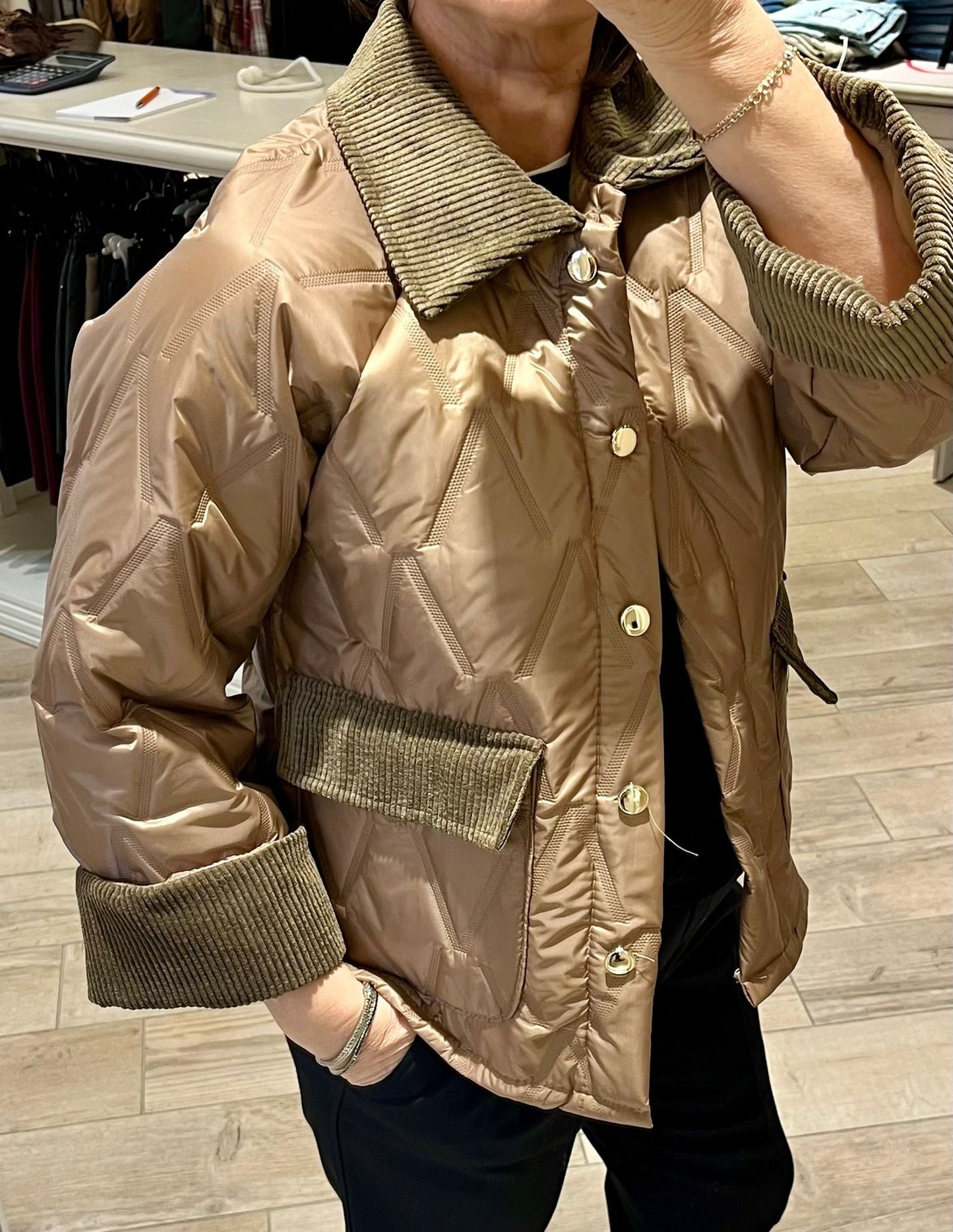 Giubbino trapuntato