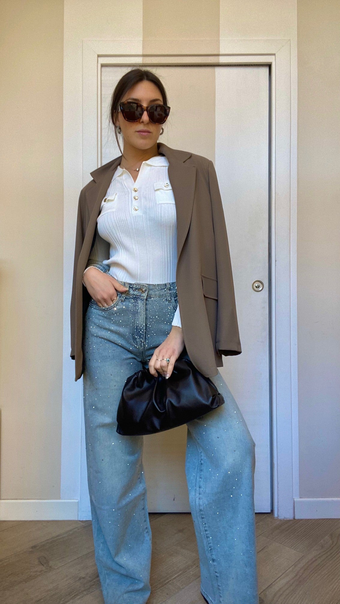 Blazer mocha mousse