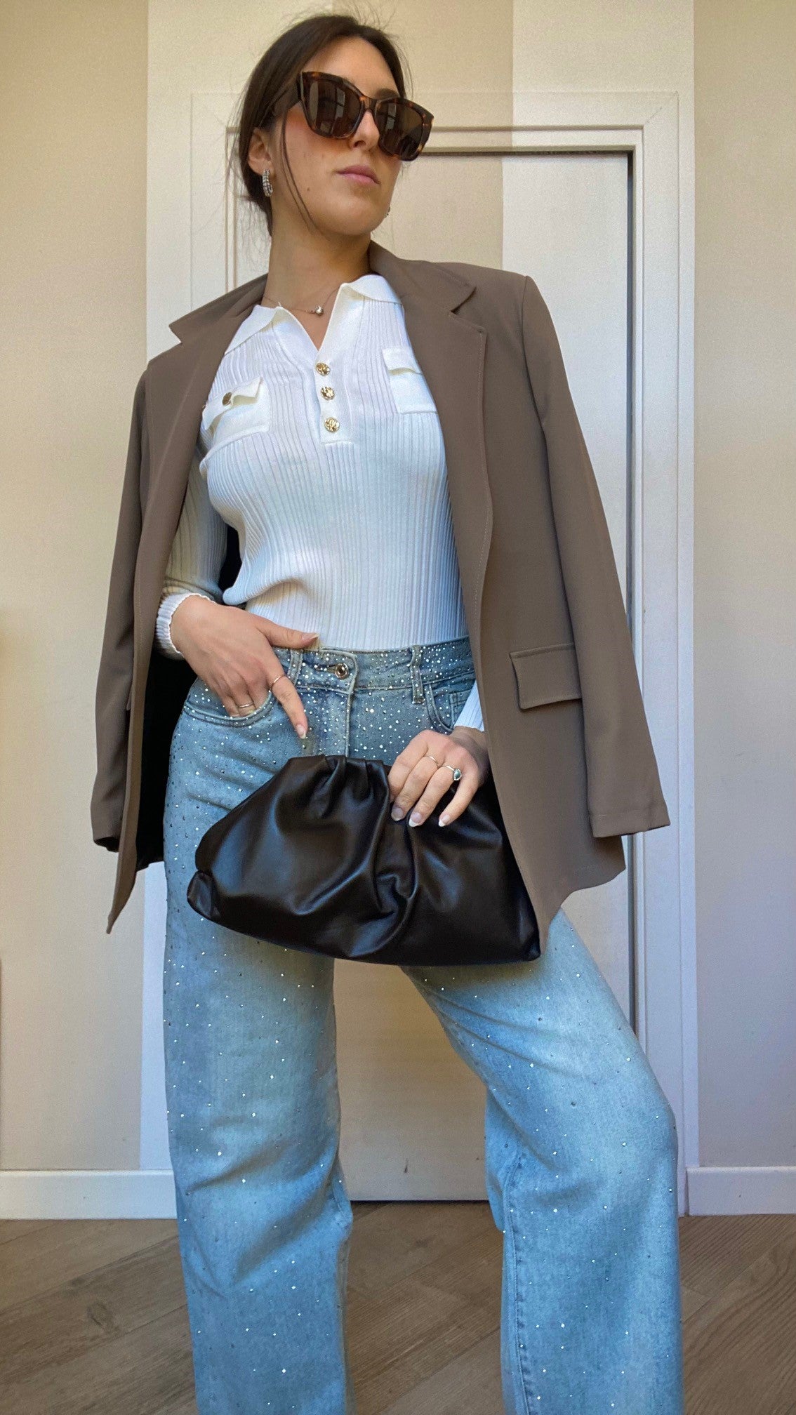 Blazer mocha mousse