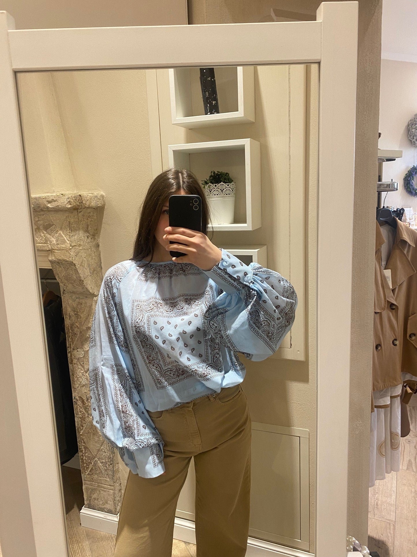 Camicia stampa bandana