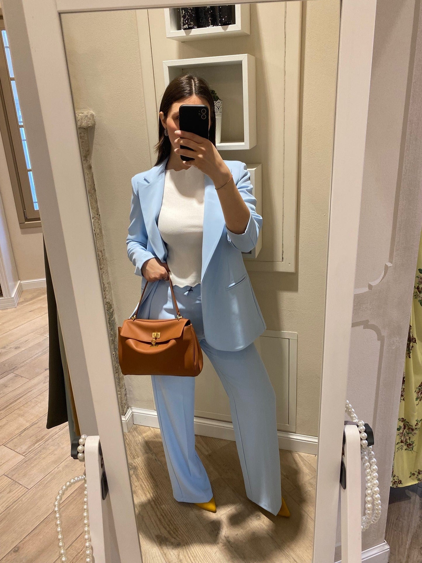 Tailleur celeste