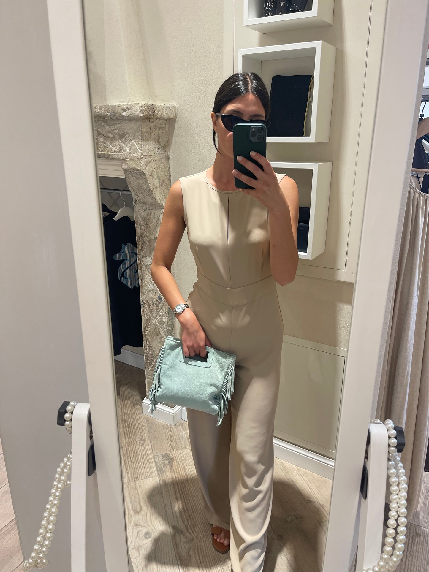 Tuta beige