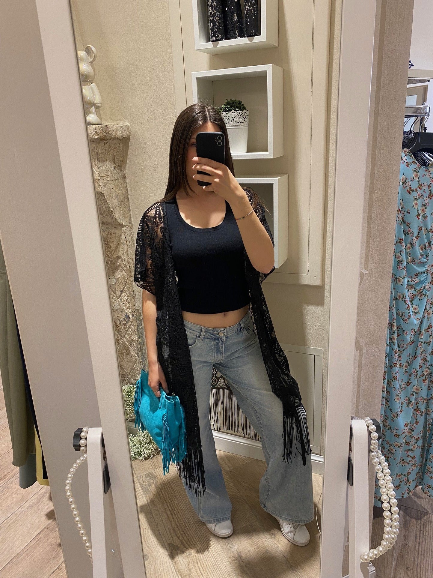 Kimono in pizzo