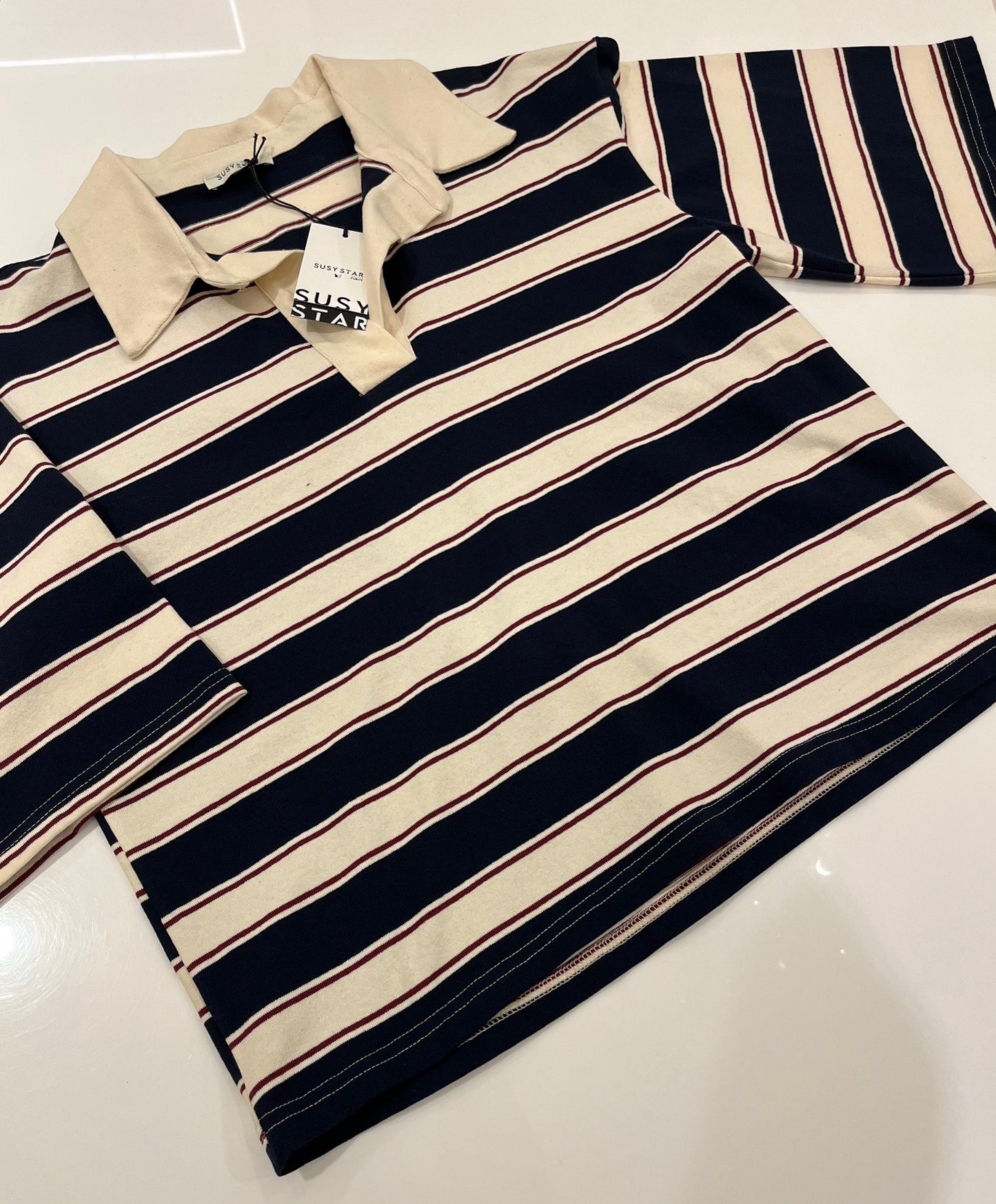 T-shirt felpata