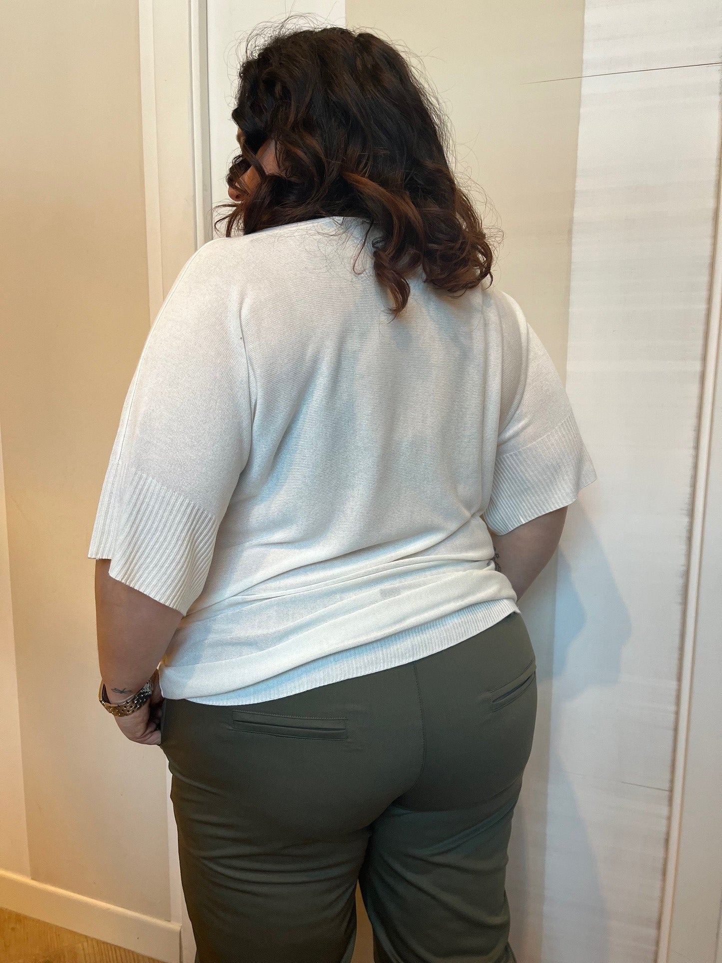 Pantaloni verde militare Susy star