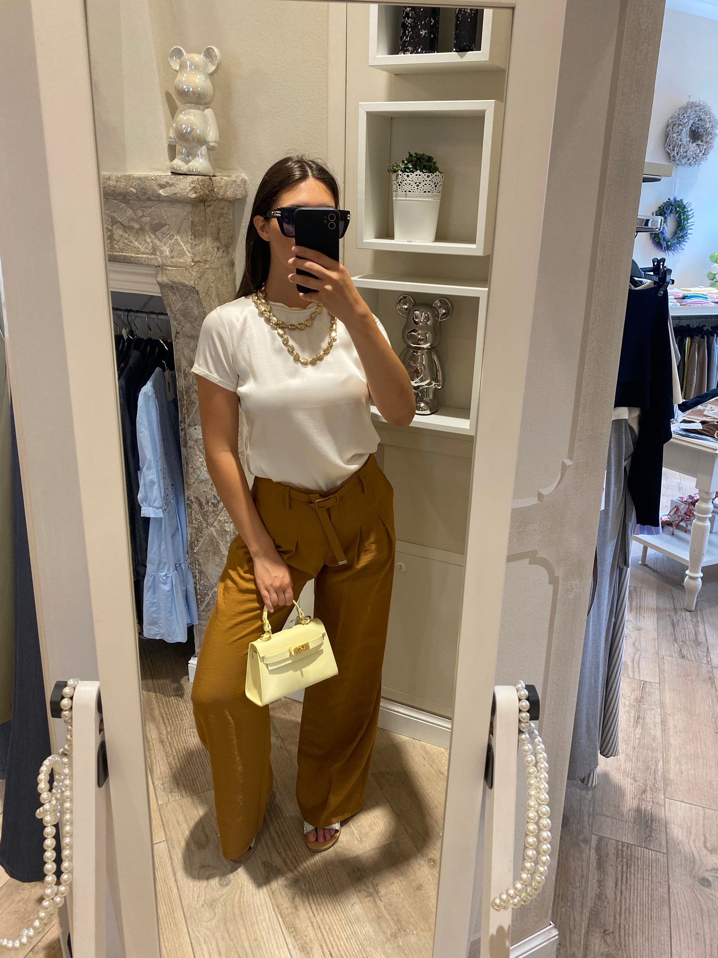 Pantaloni in modal nicla