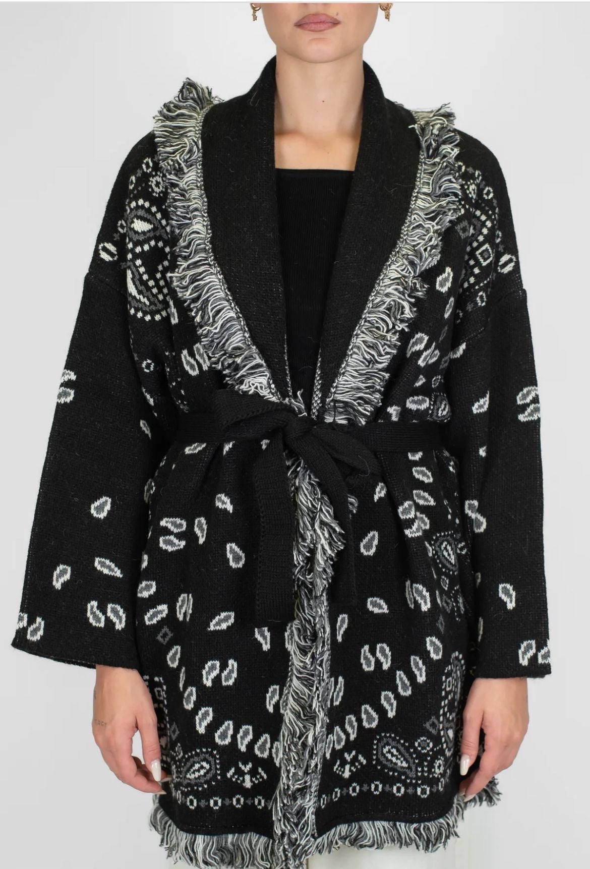 Cardigan fantasia bandana