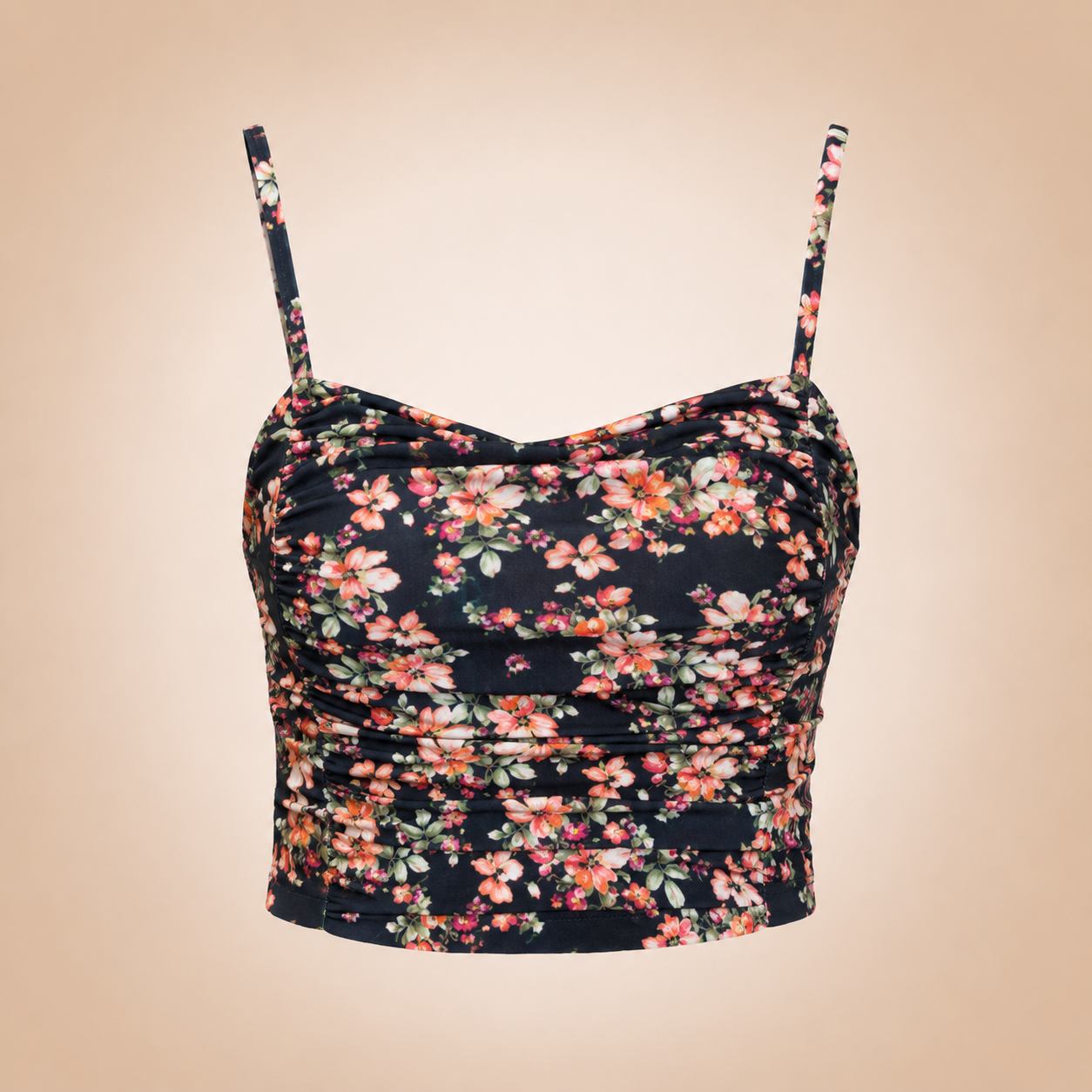 Top con rose