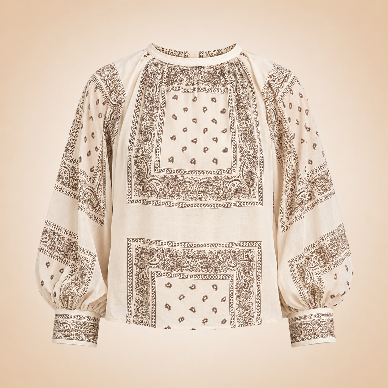 Camicia stampa bandana