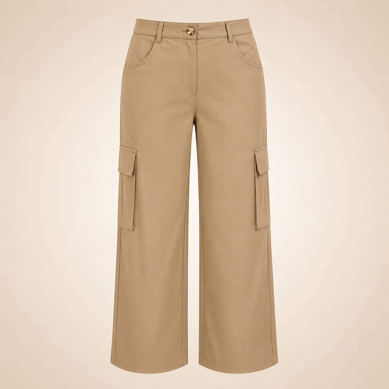 Pantalone cargo con tasca laterale