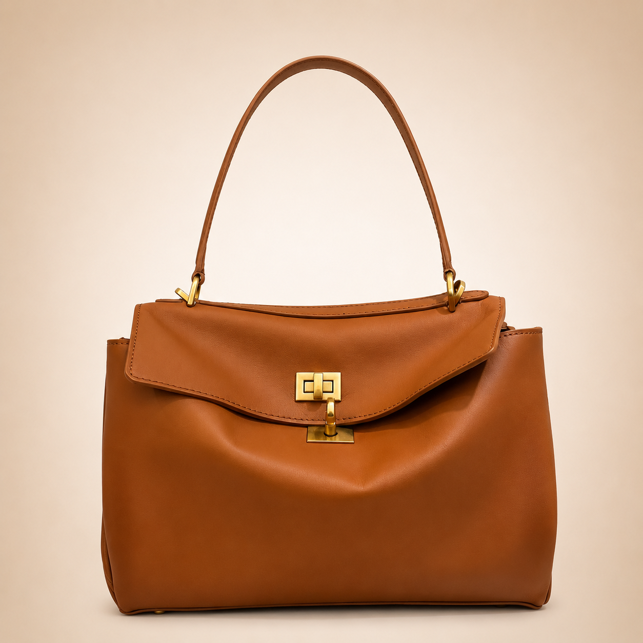 Borsa color cuoio