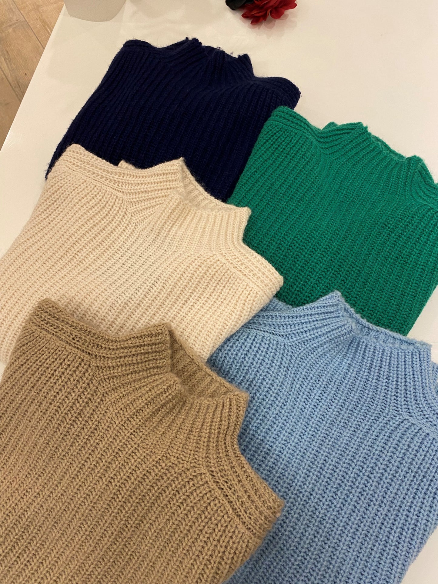 Maglione a maglia larga