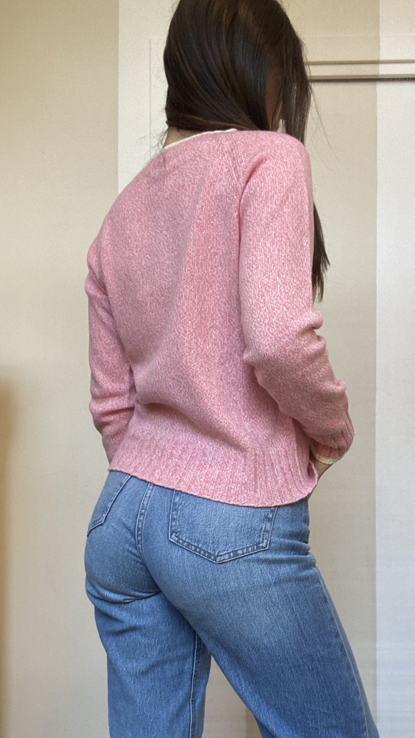 Maglione girocollo cashmere