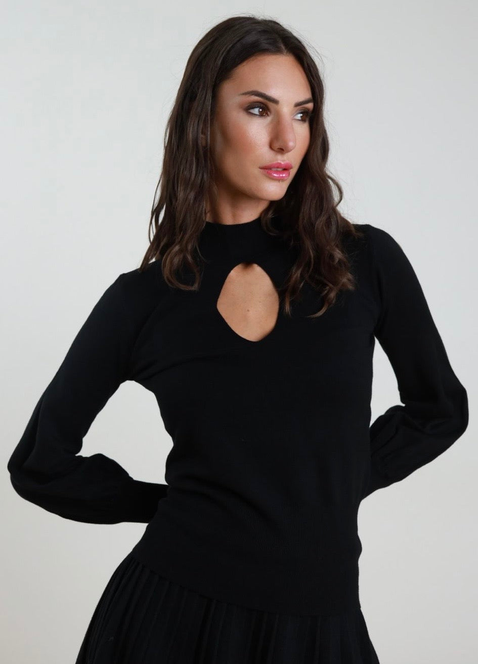 Maglioncino scollo a goccia susy mix