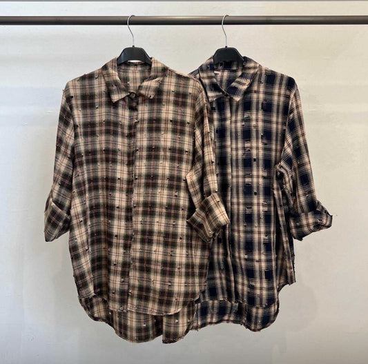 Camicia a quadri