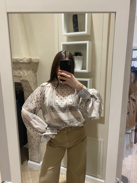 Camicia stampa bandana