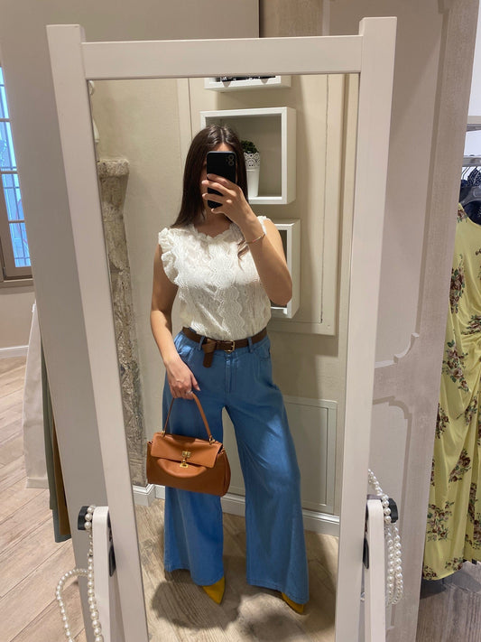Pantaloni simil jeans
