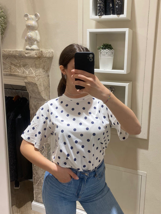 T shirt a pois