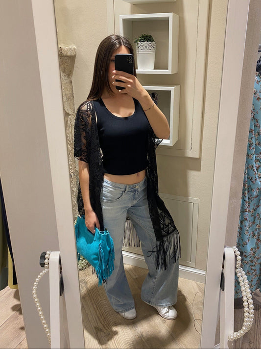 Kimono in pizzo
