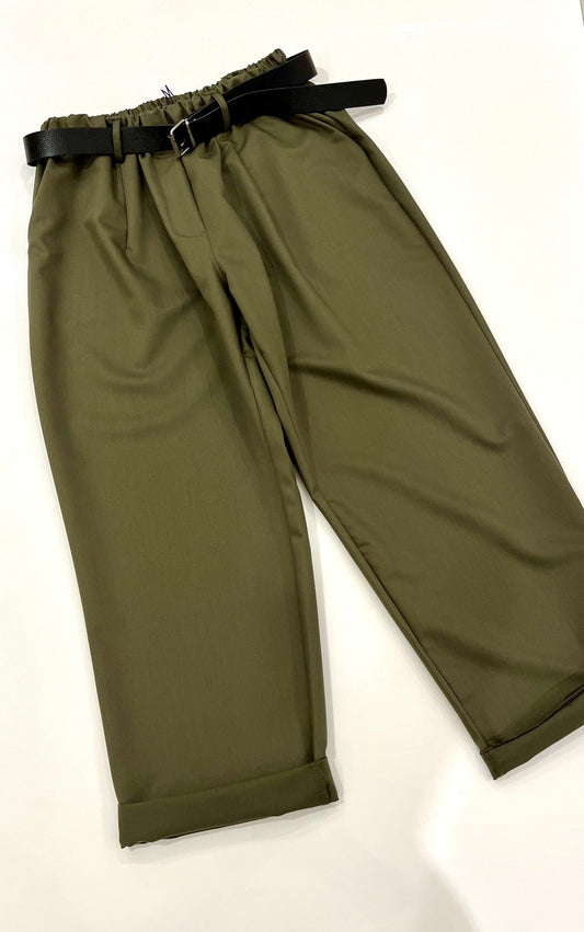 Pantaloni verde militare Susy star