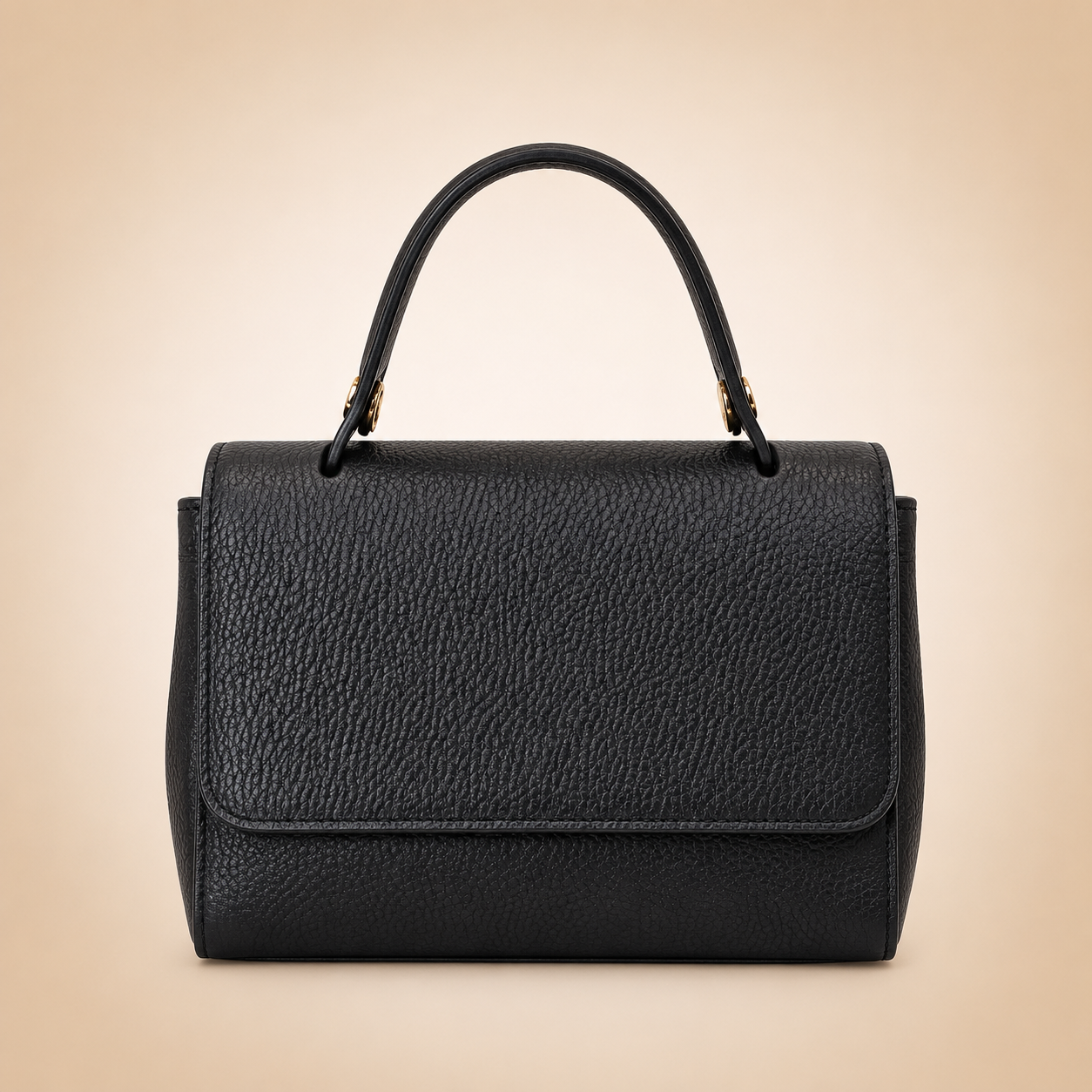 Borsa a Mano in Pelle con Tracolla