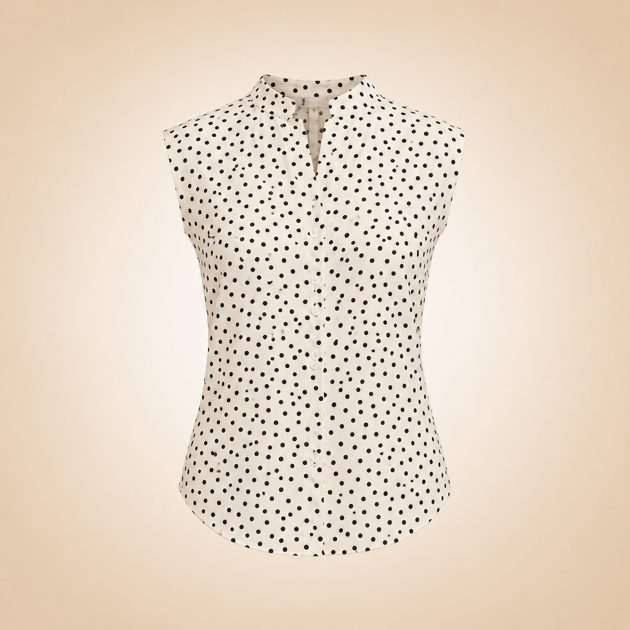 Camicia a pois