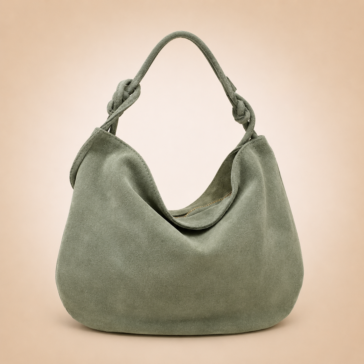 Borsa verde morbida