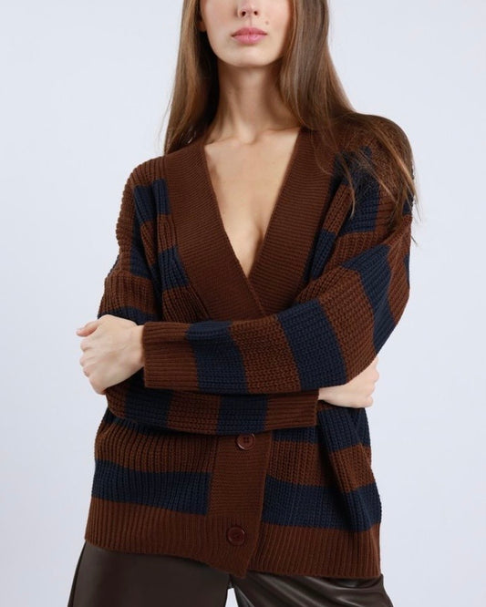 Cardigan a righe susy mix