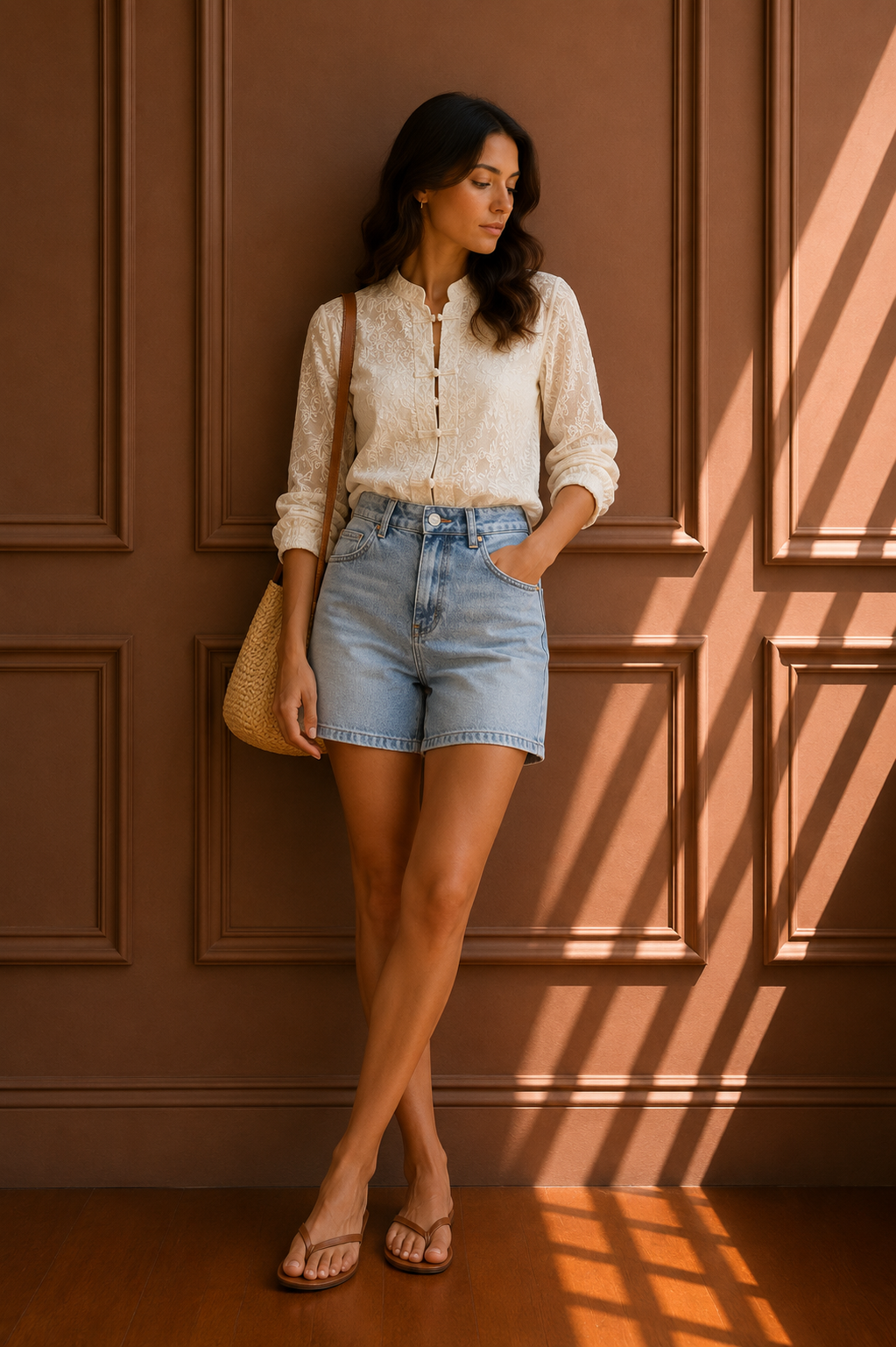 Shorts Denim Vita Alta