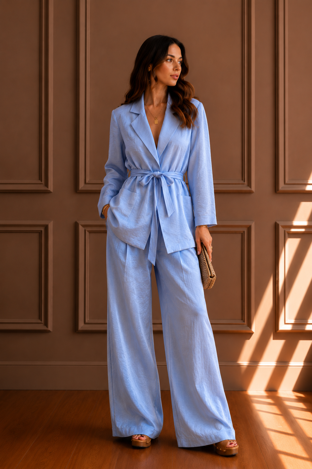 Pantalone Palazzo Blue Joint